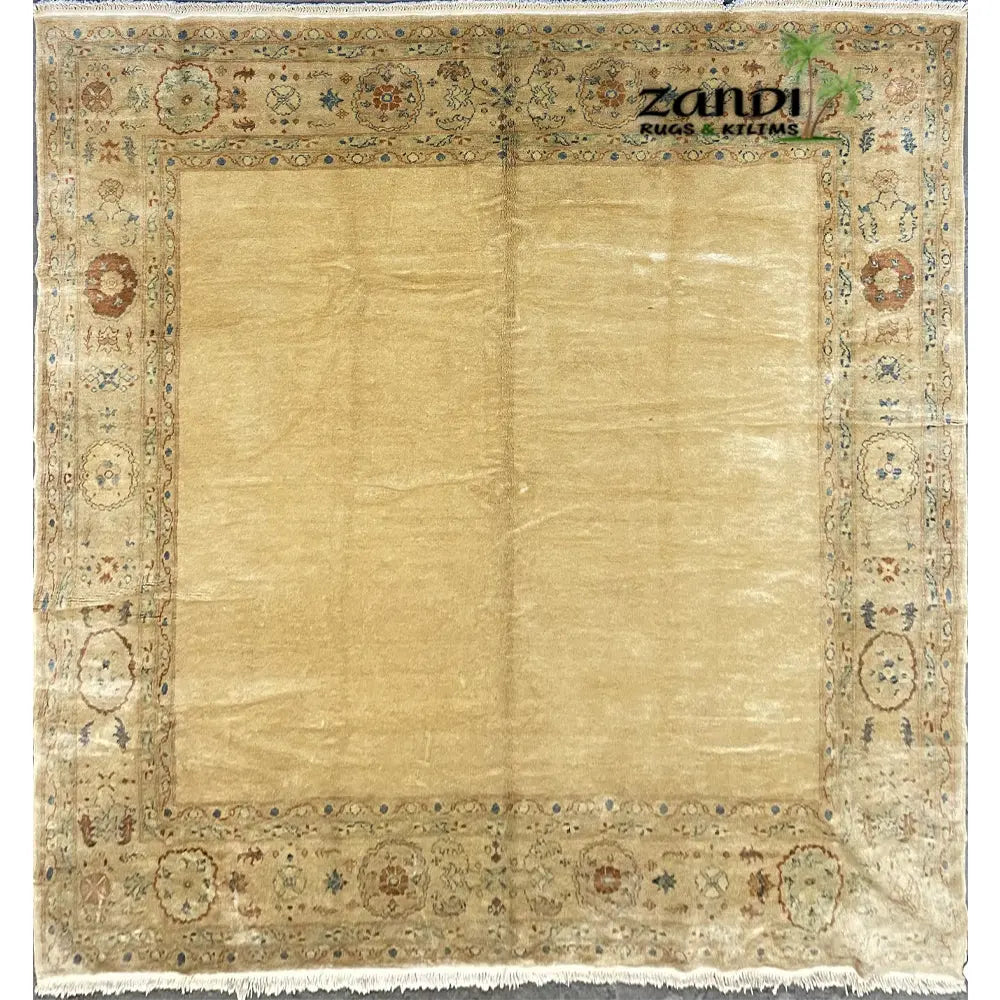 One Of The Kind Pakistani Hand-Knotted Rug 5'8" x 10'3" zandirugs